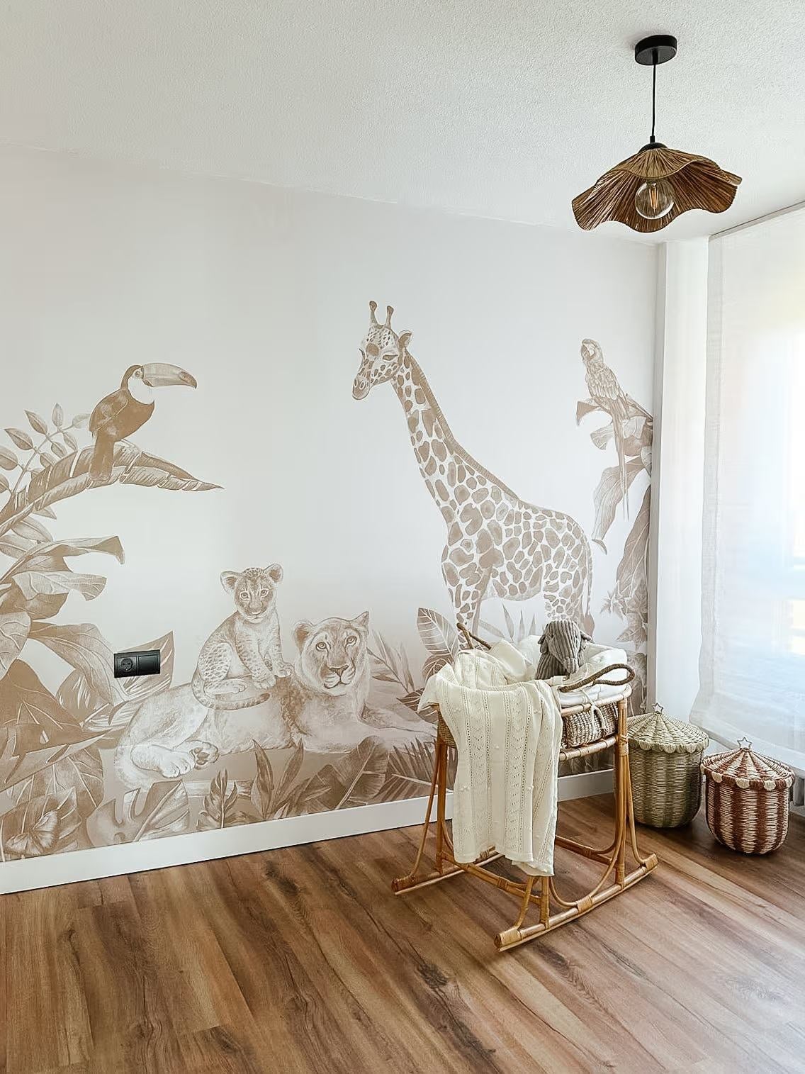 Visualiser le papier peint pour chambre d'enfant avec un échantillon